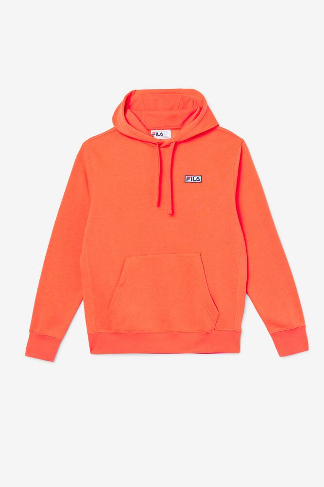 Fila Algot Orange Hoodie Mens - NZ 92146-YPWA